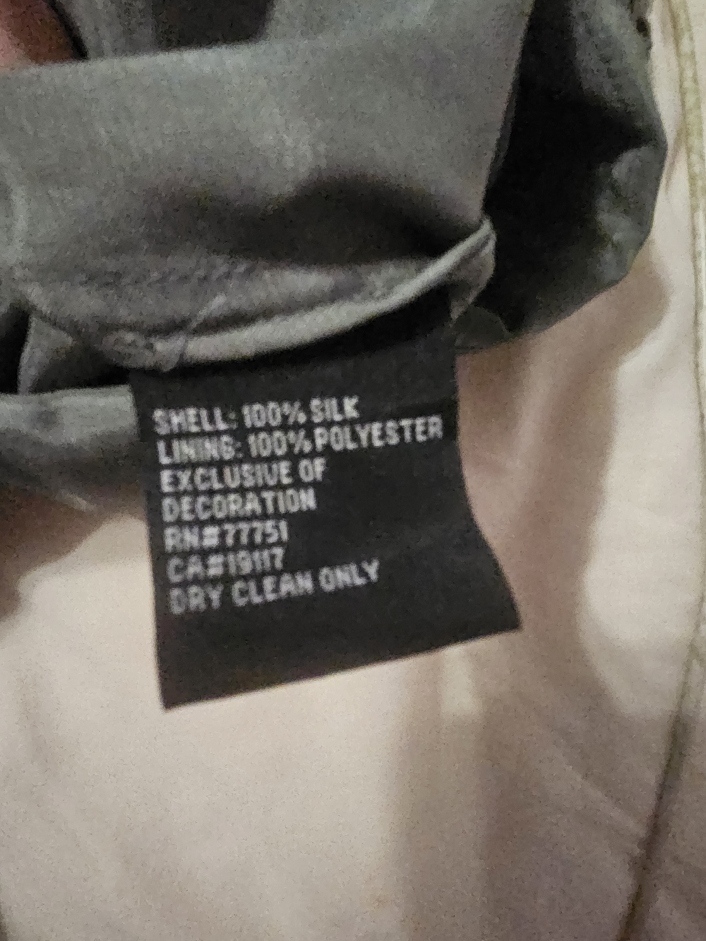 Betsey Johnson Silver-Gray Satin Lace-Trim Slip Dress In Green - Picture 5 of 5